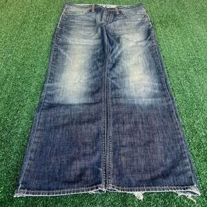 Vintage Y2K Men's Mavi Matt Relaxed Straight Blue Jeans 34x29"